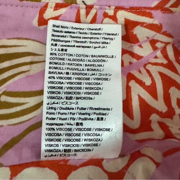 Farm Rio Pink Mixed Lobster Crop Top - Picture 9 of 12